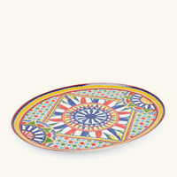 Carretto Platter Oval 45cm dolce gabbana casa carretto platter oval 45cm