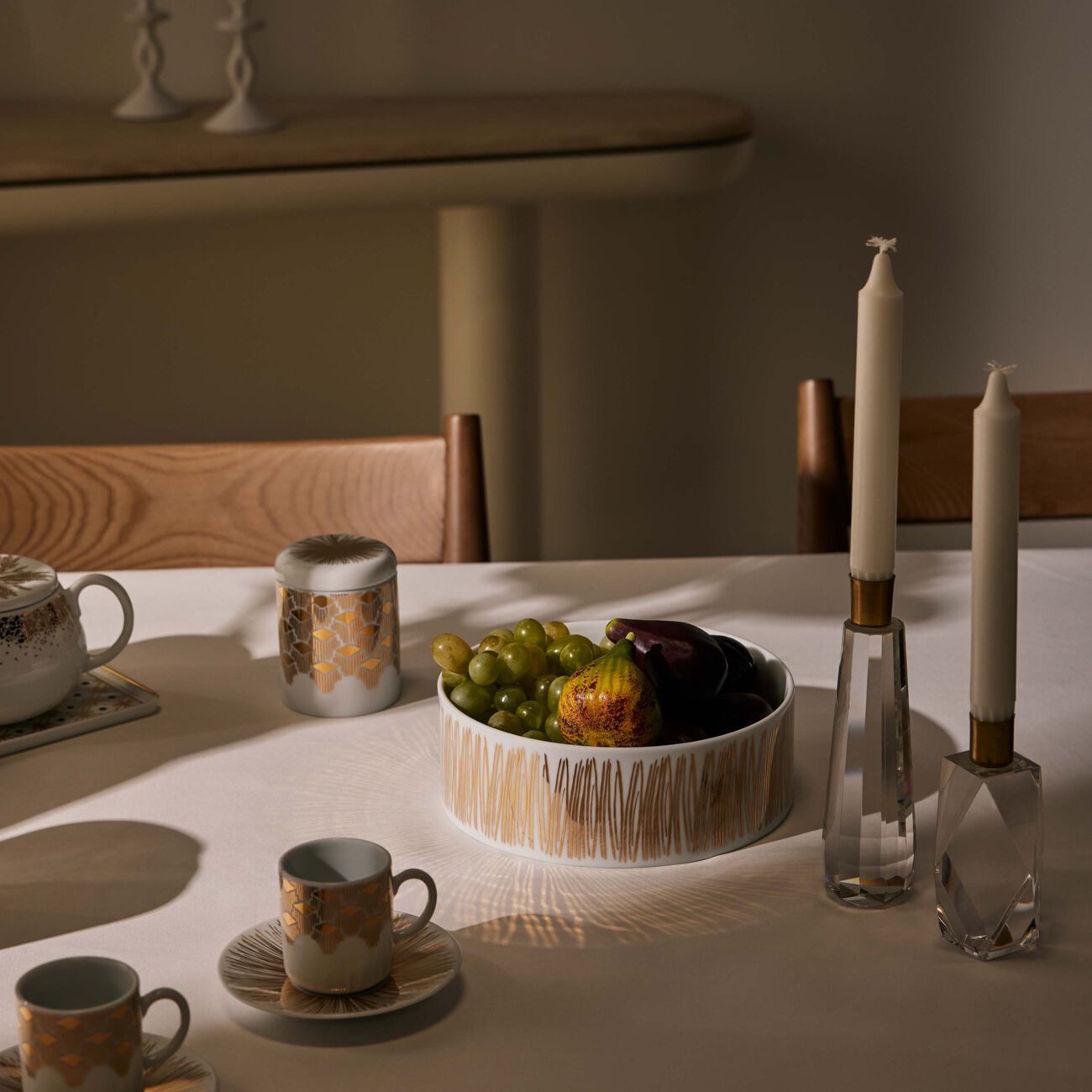 Tamrah by Razan Alazzouni Serving Bowl Gold 20cm silsal tamrah by razan alazzouni serving bowl gold 20cm