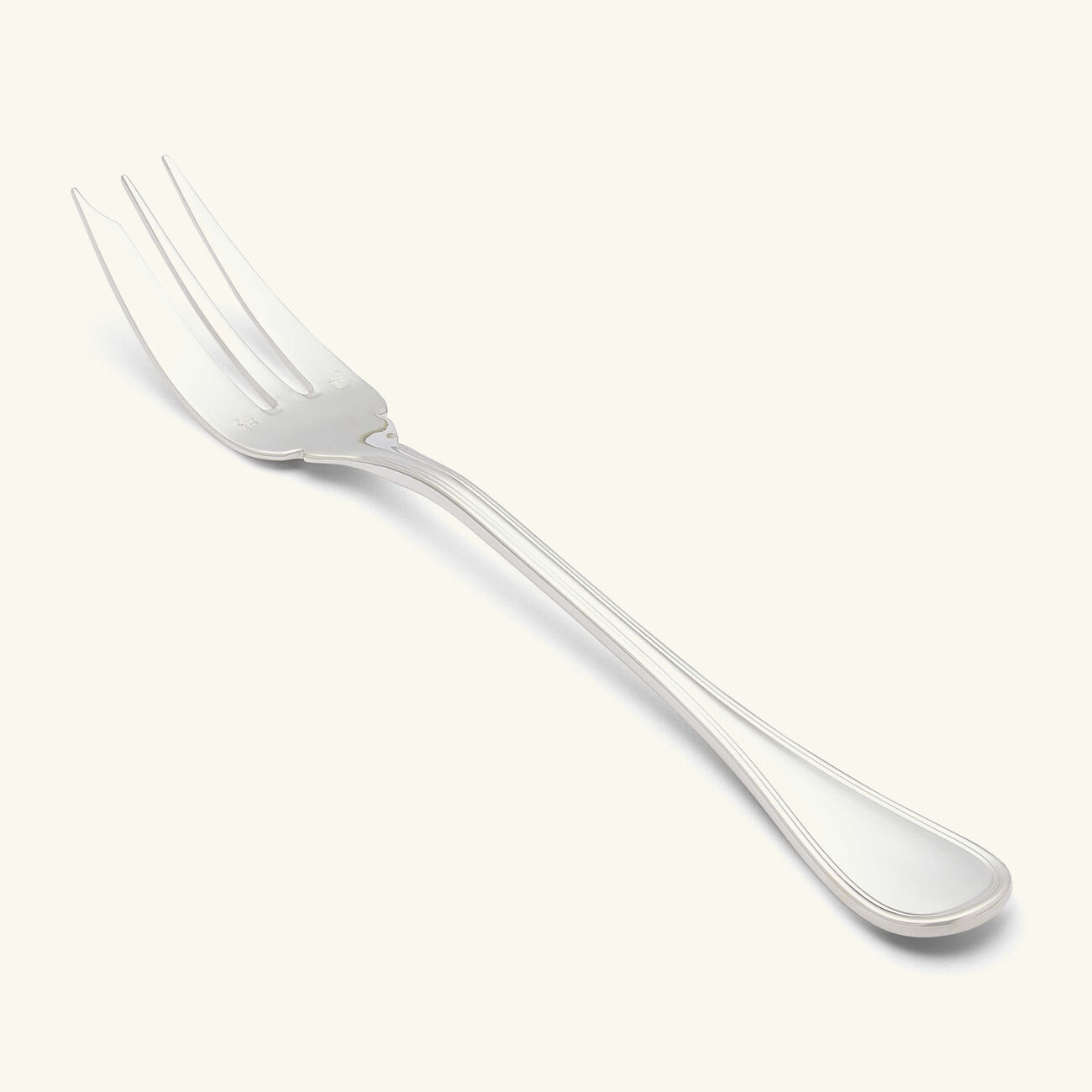 christofle albi serving fork silver plated