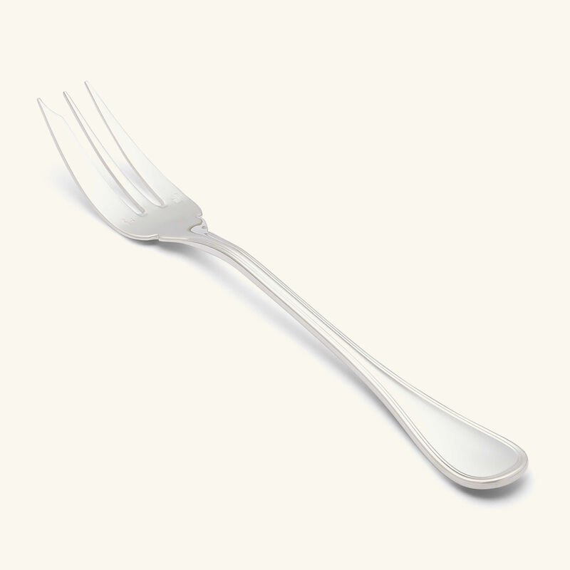 christofle albi serving fork silver plated