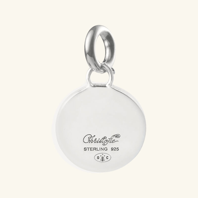 Chri-Chri Ondulations Medal Sterling Silver christofle chri chri ondulations medal sterling silver