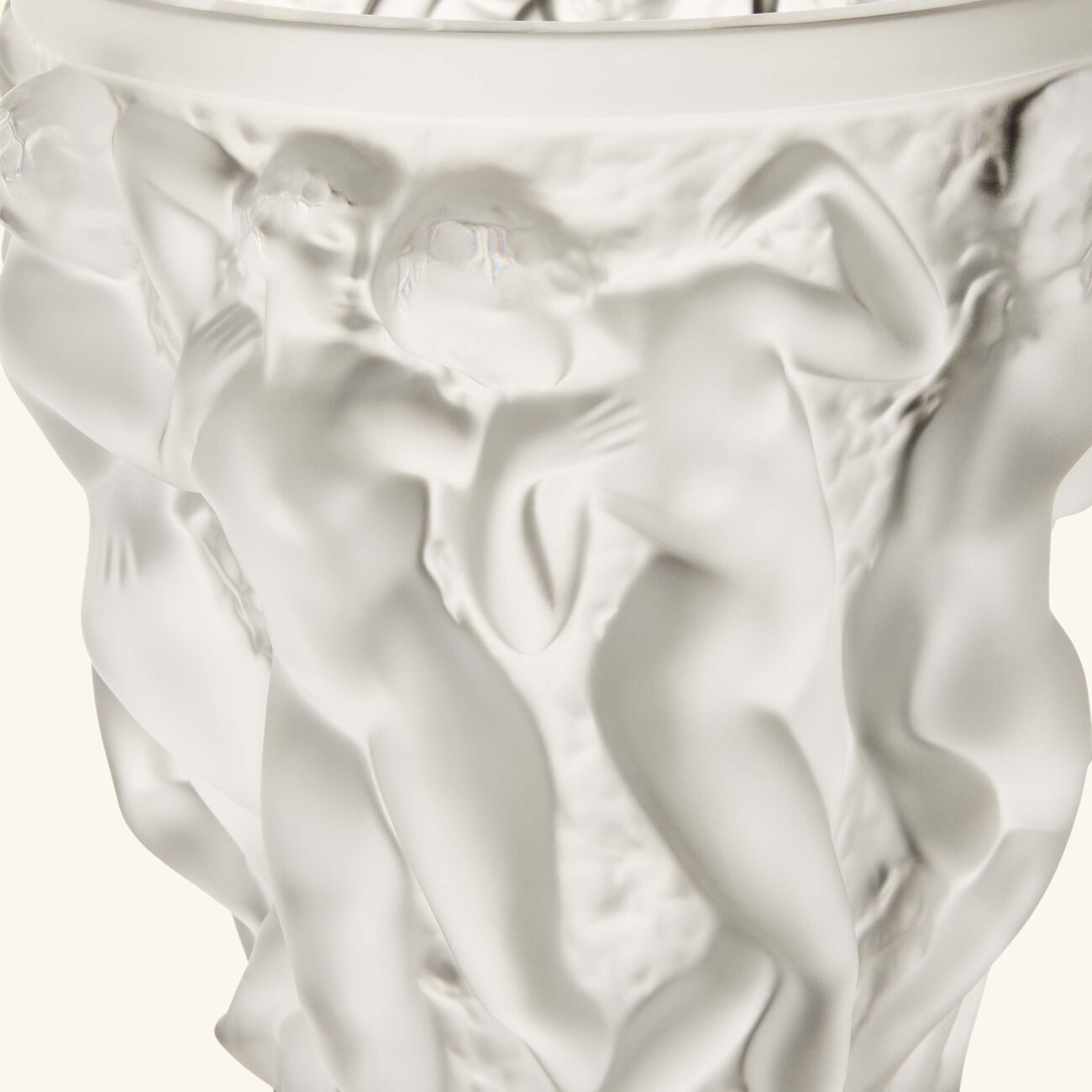 Bacchantes Vase Small Clear lalique bacchantes vase small clear