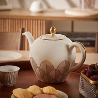 كريستوفل إبريق الشاي مالميزون إمبيريال مطلي بالذهب