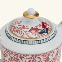 Braquenie Sugar Bowl Red bernardaud braquenie sugar bowl red