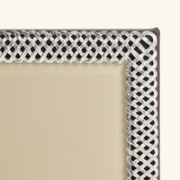 Braid Picture Frame Silver Plated l objet braid picture frame silver plated