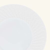 bernardaud twist blanc bread   butter plate round white 16cm