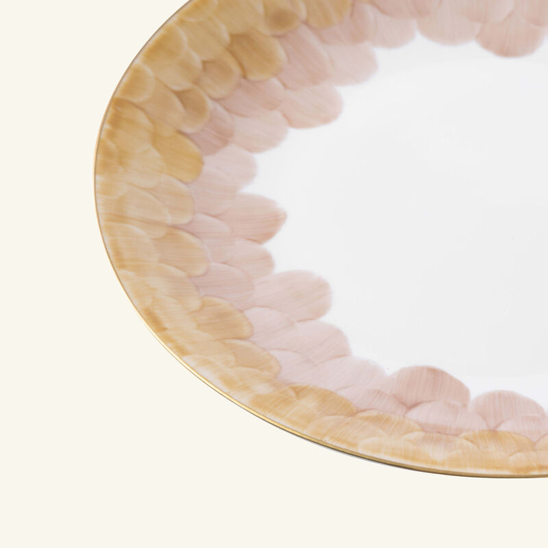 Cercle D'écailles Dinner Plate Round Pink 26cm marie daage cercle d cailles dinner plate round pink 26cm