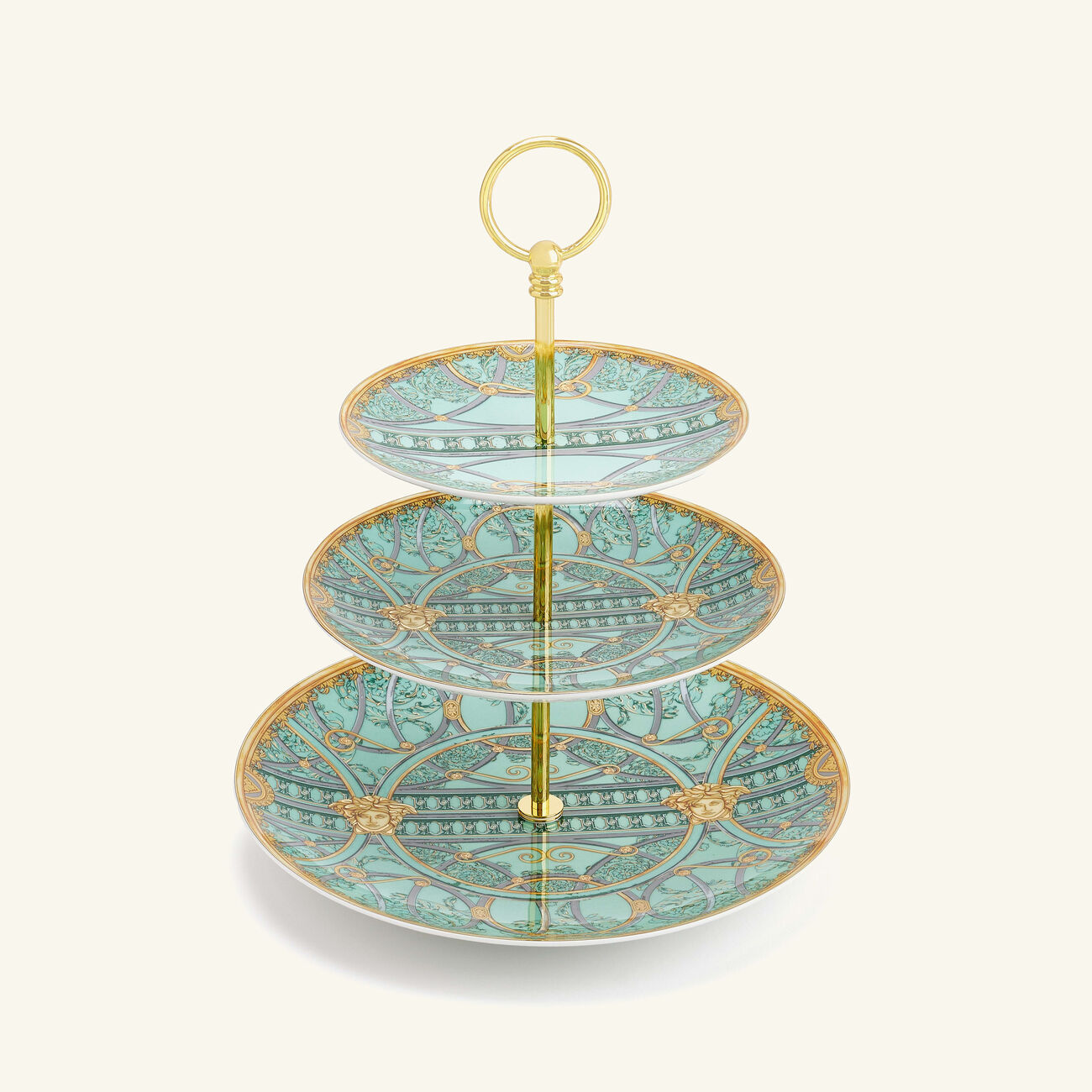 فيرساتشي قاعدة الكيك سكالا ديل بالاتزو خضراء