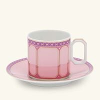 rosenthal signum rose coffee cup   saucer pink