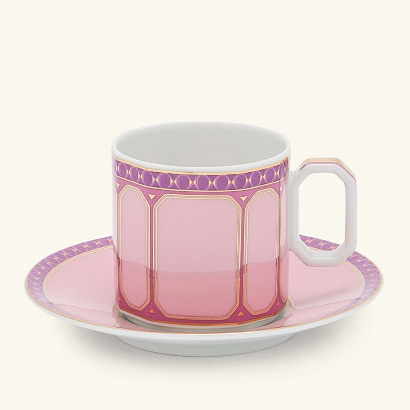 rosenthal signum rose coffee cup   saucer pink