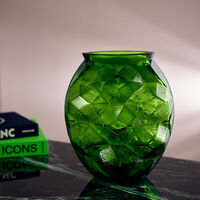 Tortue Vase Medium Green lalique tortue vase medium green