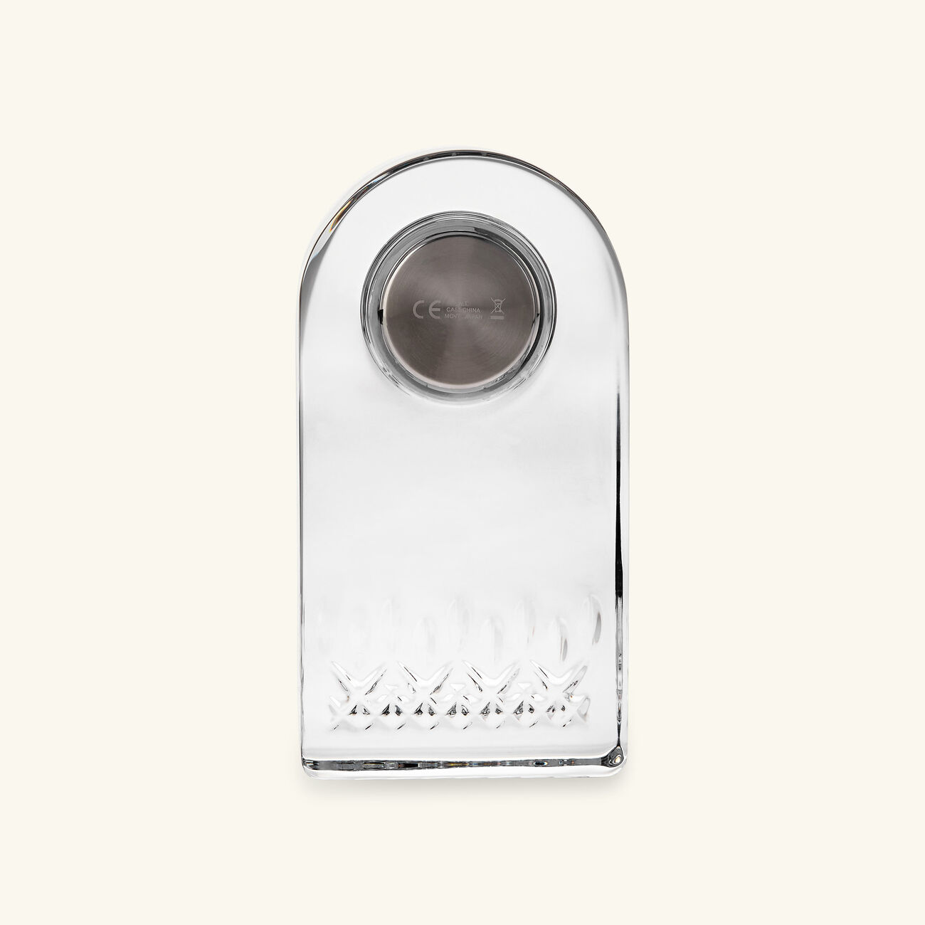 waterford lismore essence clock clear