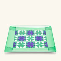 Villa Vert Serving Plate Rectangular Green bernardaud villa vert serving plate rectangular green