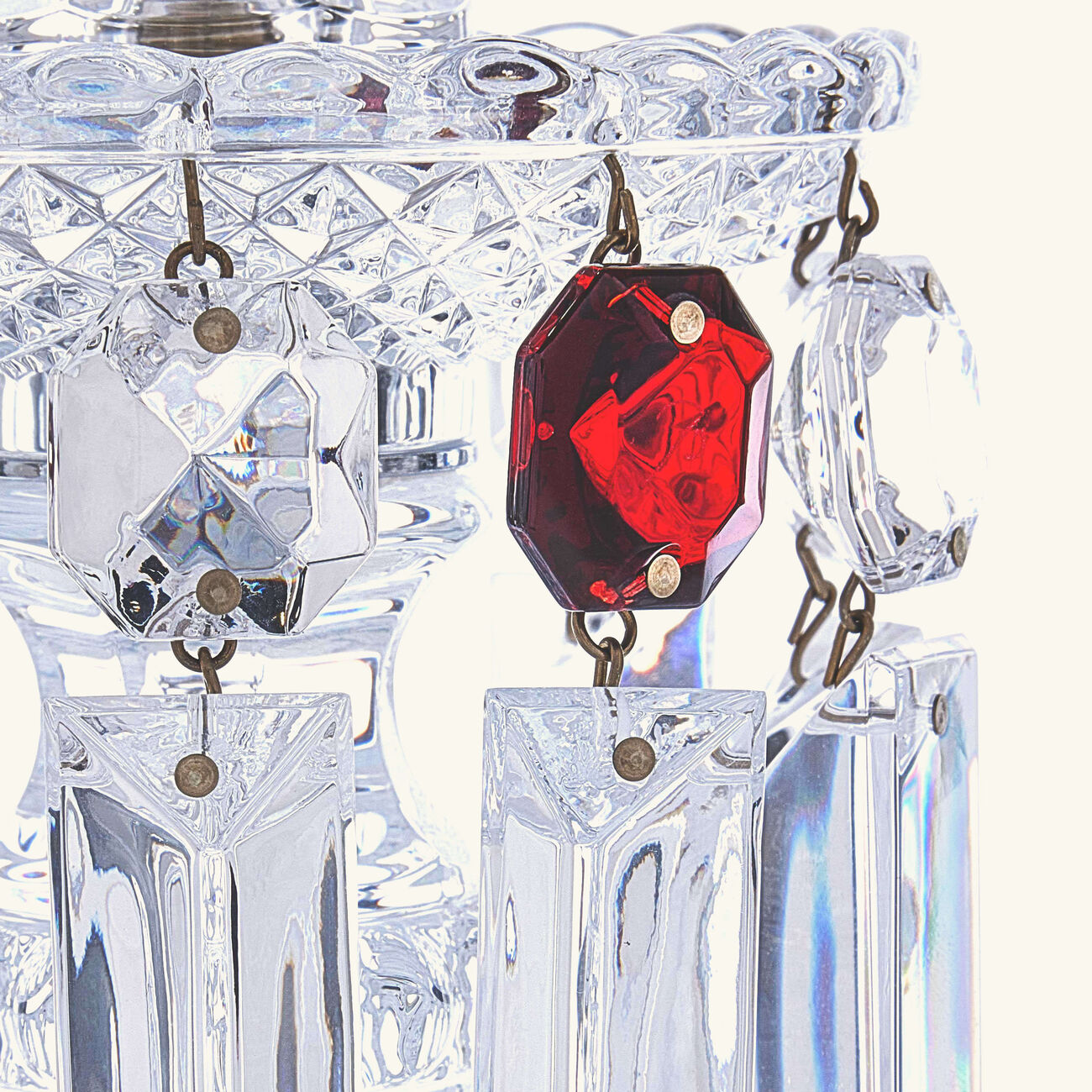 باكارا حامل الشموع زينيت شفاف