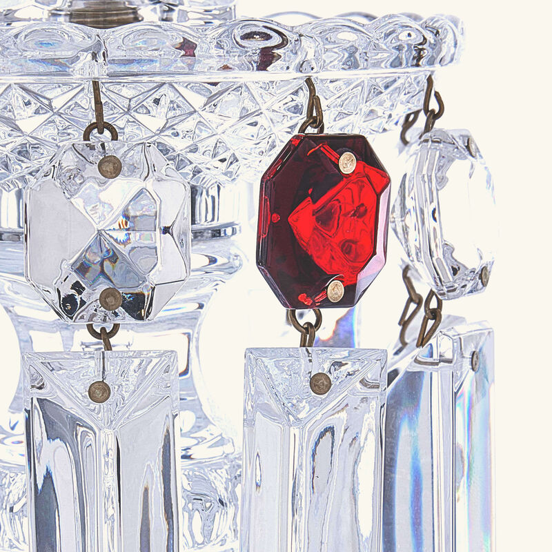 باكارا حامل الشموع زينيت شفاف