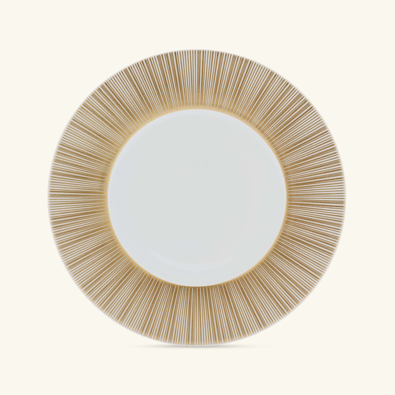 Sol Salad Plate Round Gold 21cm bernardaud sol salad plate round gold 21cm