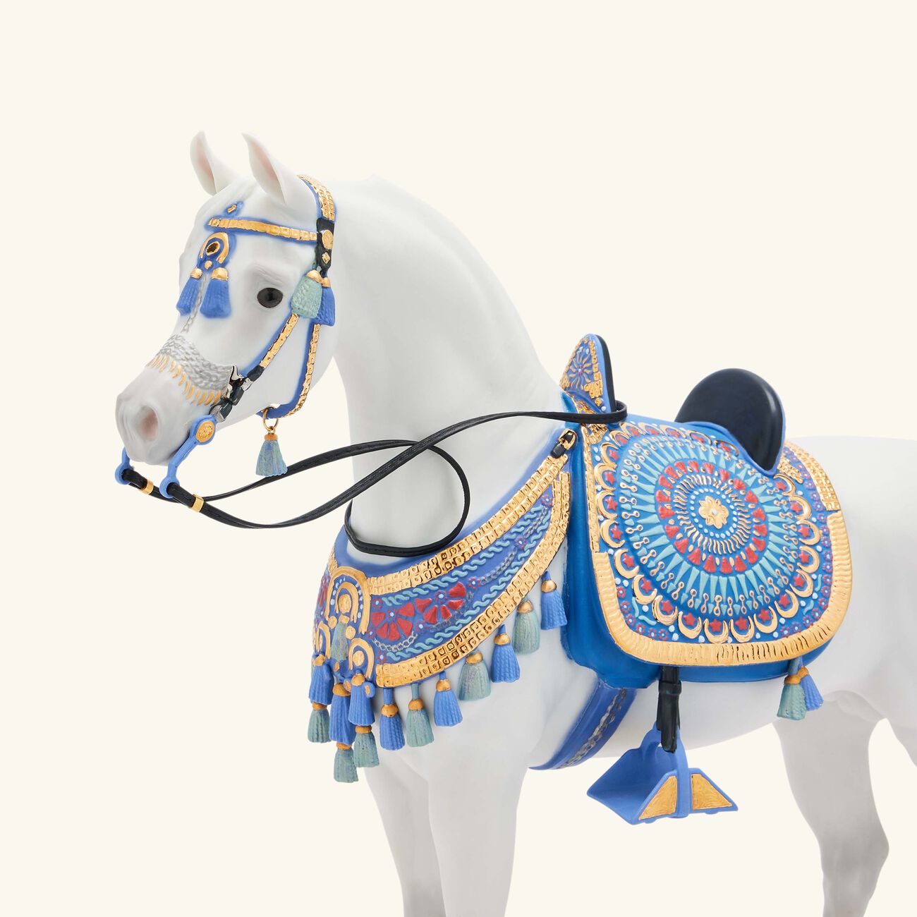lladro arabian pure breed horse sculpture large white limited edition