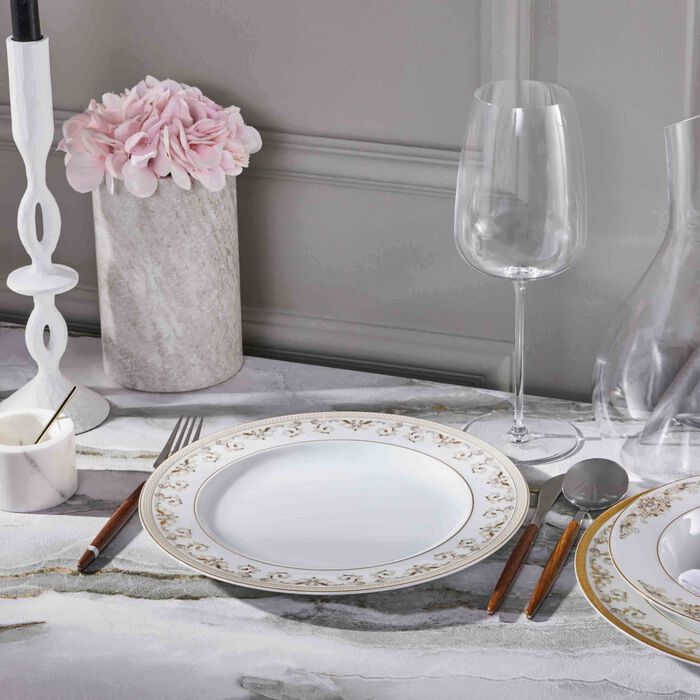 فيرساتشي طبق الطعام ميدوزا جالا أبيض 27 سم