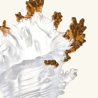 Gilded Vase Large White daum gilded vase large white