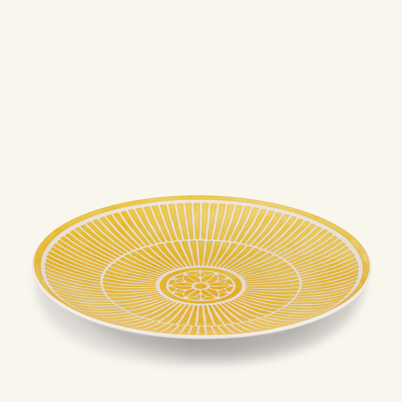 Malmaison Riviera Dessert Plate Round Yellow 21 cm christofle malmaison riviera dessert plate round yellow 21 cm