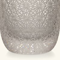 ruckl odette vase round small clear