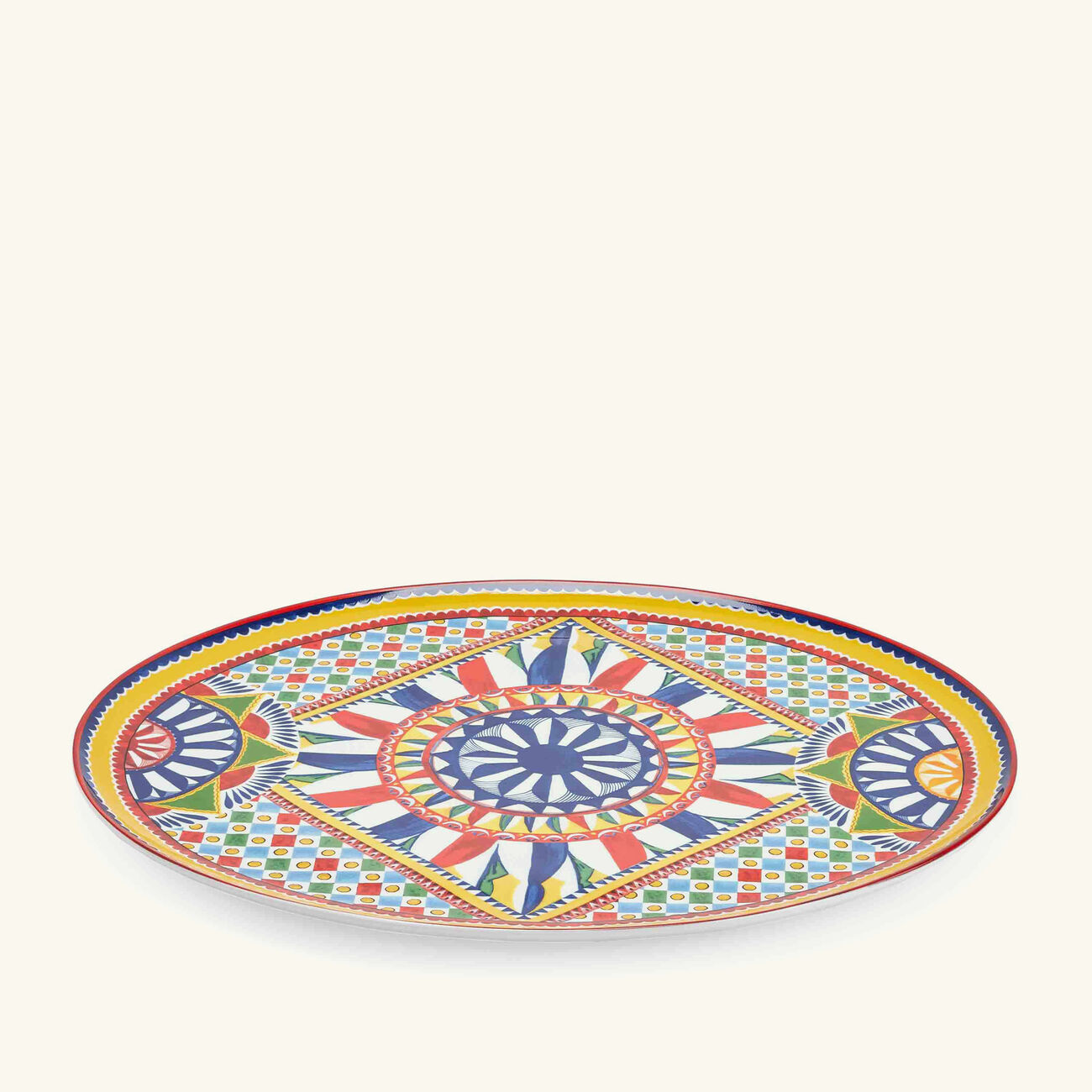 Carretto Platter Oval 45cm dolce gabbana casa carretto platter oval 45cm