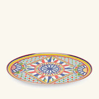 Carretto Platter Oval 45cm dolce gabbana casa carretto platter oval 45cm