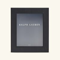 إطار الصور بنتهاوس غاريت جلد باللون الأسود 20x25 سم رالف لورين هوم إطار الصور بنتهاوس غاريت جلد باللون الأسود 20x25 سم