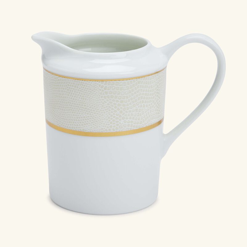 Sauvage Blanc Milk Pitcher Gold bernardaud sauvage blanc milk pitcher gold