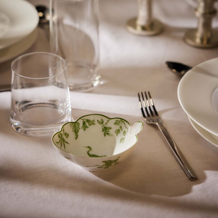 bernardaud albertine small dish green