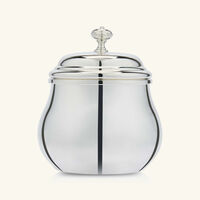 christofle albi sugar bowl with lid silver plated