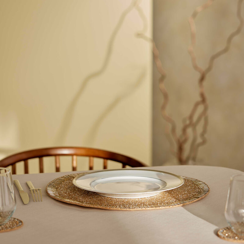 kim seybert bevel placemat gold