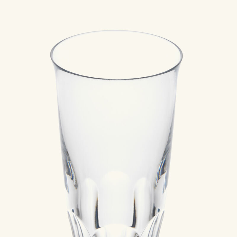 baccarat harcourt eve champagne glass clear set of 2