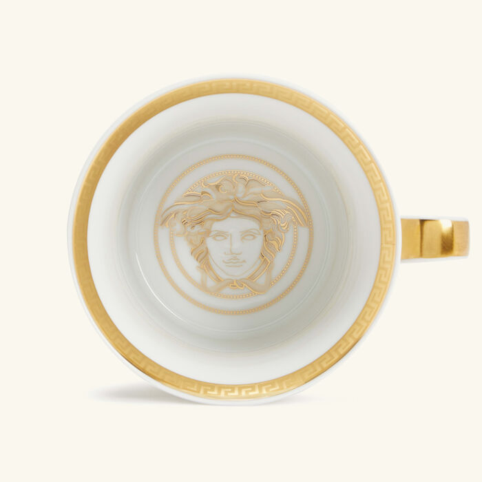 versace medusa gala mug gold