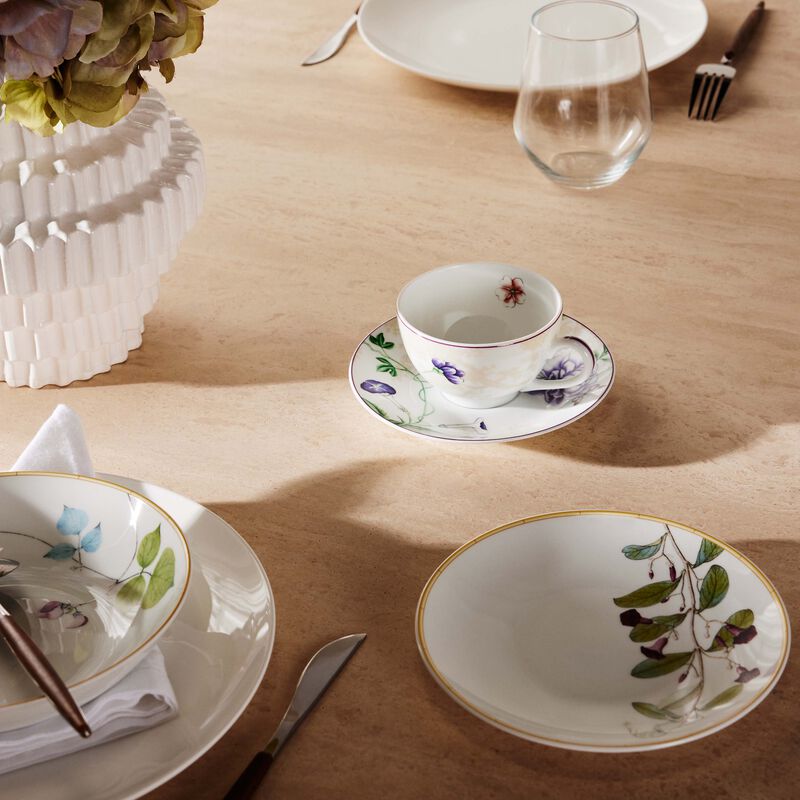 Canisse Tea Cup & Saucer Gold bernardaud canisse tea cup saucer gold