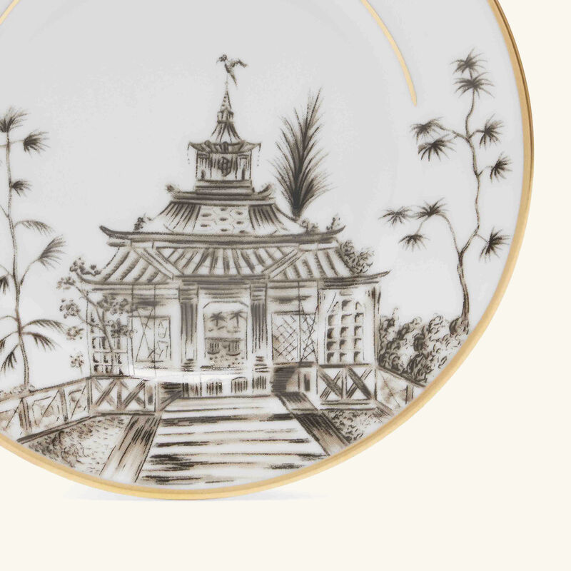 بينتو باريس طبق الخبز فيو كيوتو دائري أسود 15 سم