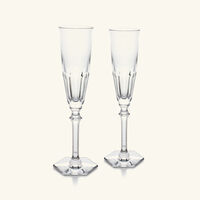 baccarat harcourt eve champagne glass clear set of 2