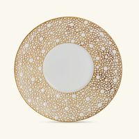Ecume Mordoré Tea Saucer Gold 14cm bernardaud ecume mordor tea saucer gold 14cm