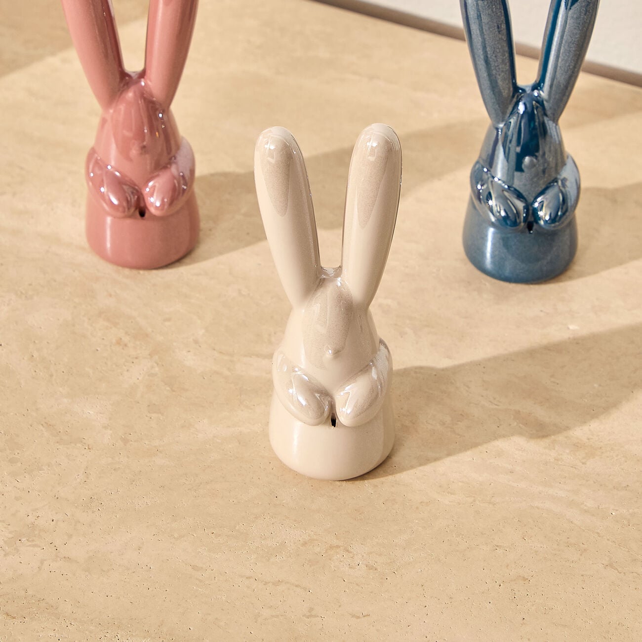 lladro bunny sculpture small white