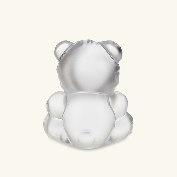 Teddy Air Sculpture Large Clear lalique teddy air sculpture large clear