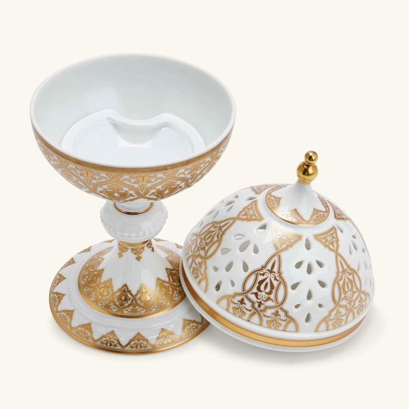 bernardaud venise incense burner
