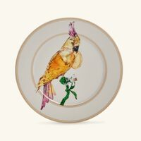 rosenthal idyllia bread   butter plate round cockatoo 18 cm