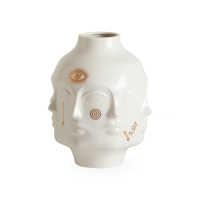 Gilded Muse Dora Maar Vase Medium White jonathan adler gilded muse dora maar vase medium white