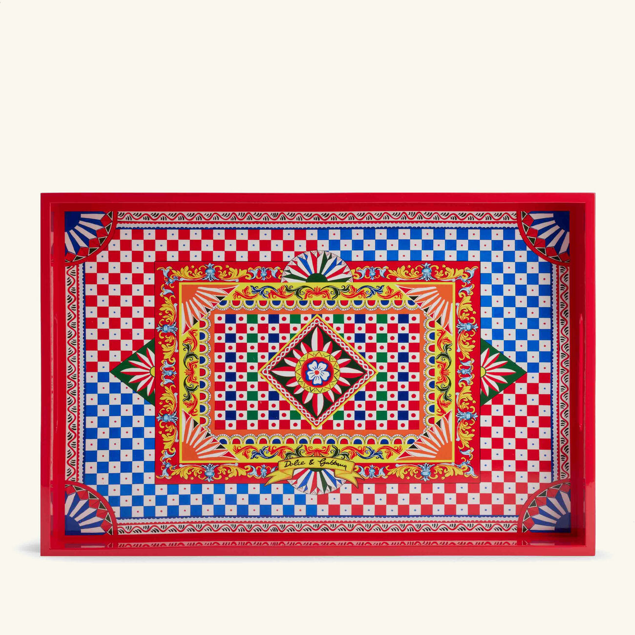 صينية كاريتو مستطيلة كبيرة دولتشي أند غابانا كازا صينية كاريتو مستطيلة كبيرة