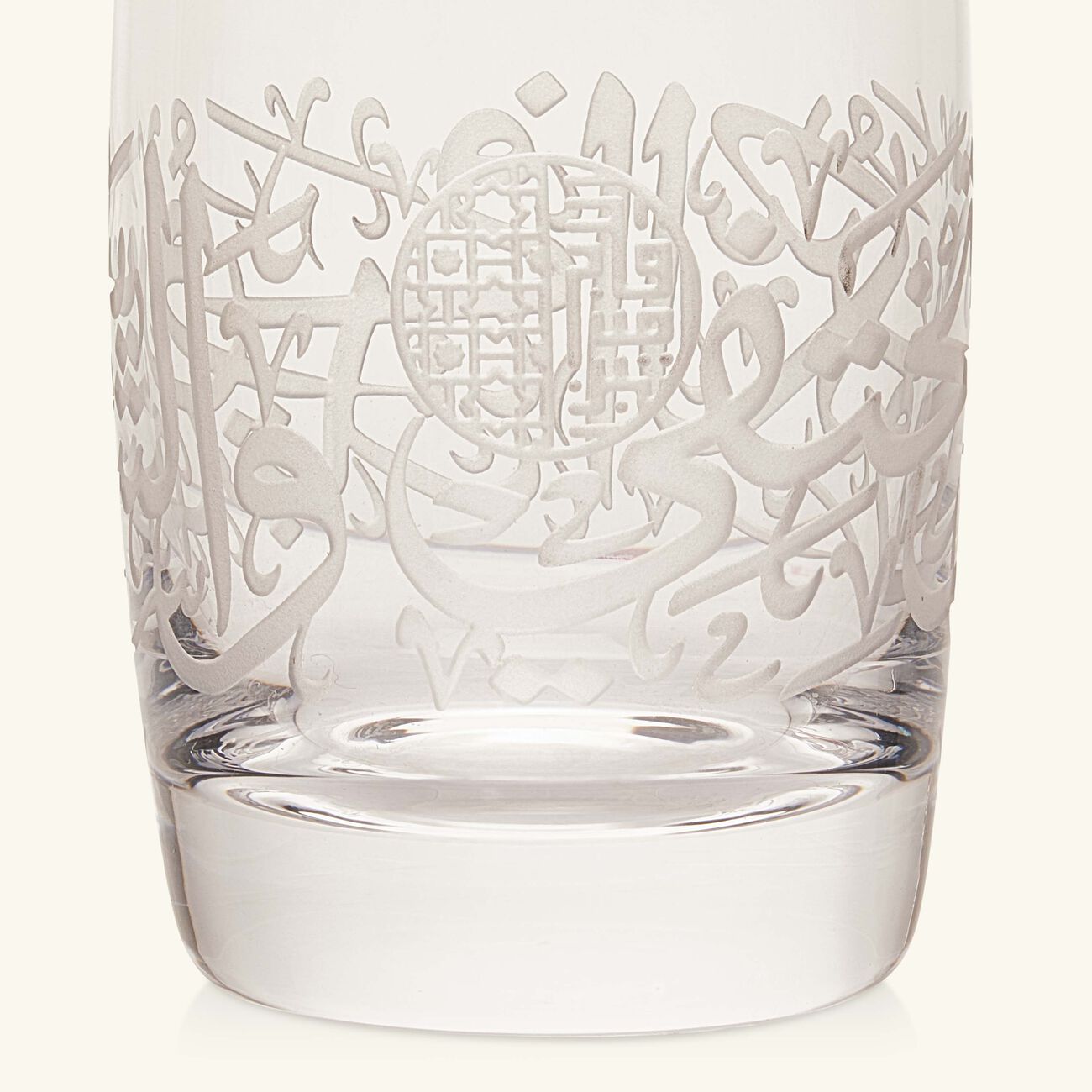 Thuluth Short Tumbler Clear Set of 6 dimlaj thuluth short tumbler clear set of 6