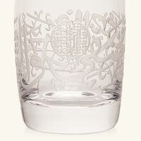 Thuluth Short Tumbler Clear Set of 6 dimlaj thuluth short tumbler clear set of 6