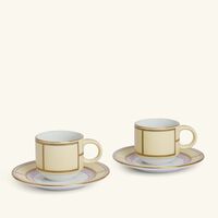 Diva Coffee Cup & Saucer Yellow Set of 2 ginori 1735 diva coffee cup saucer yellow set of 2