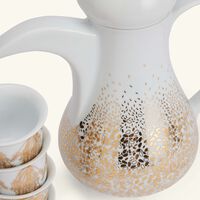 silsal tamrah by razan alazzouni dallah   coffee cups gold set of 8