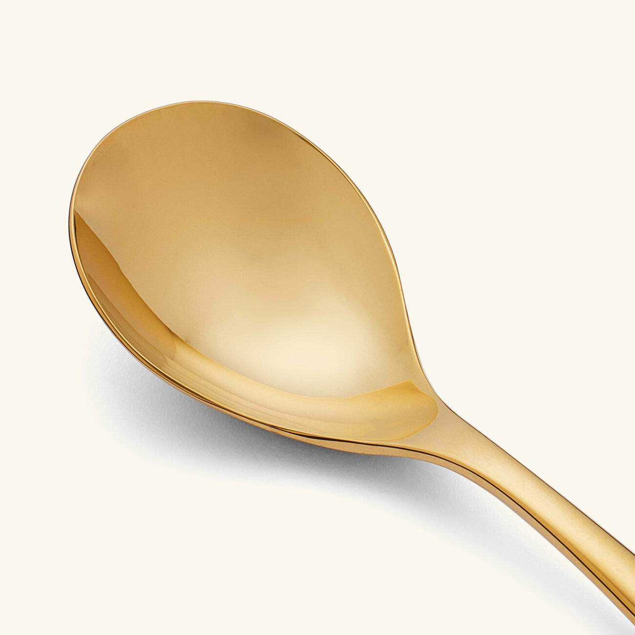 christofle l  ame de cream soup spoon gold