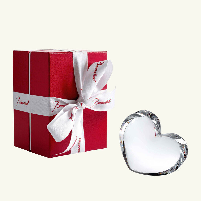 Zinzin Heart Figurine Mini Clear baccarat zinzin heart figurine mini clear